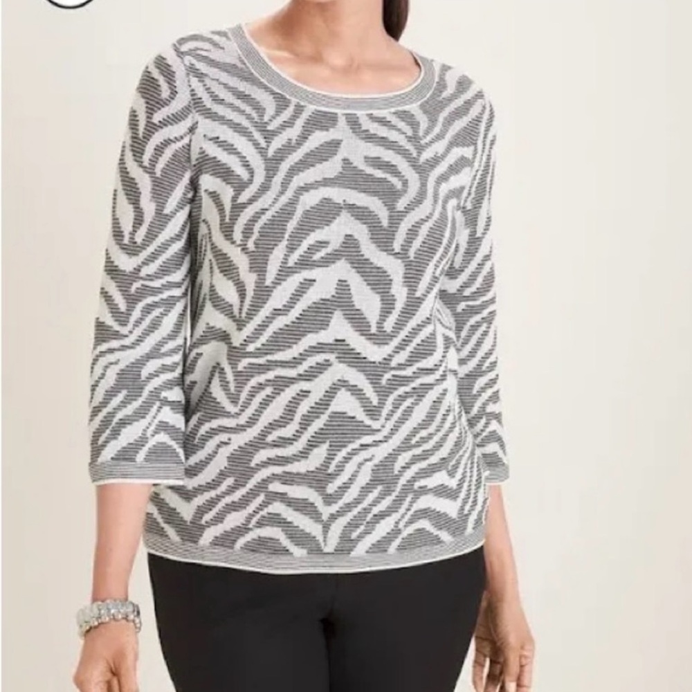 Chico’s sweater 0/S
